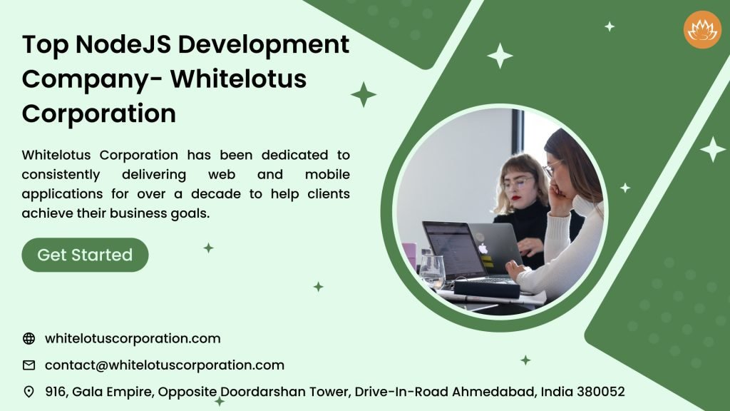 Top Nodejs Development Company Whitelotus Corporation