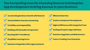 Choosing ReactJs in Enterprise App Development to Bring Success
