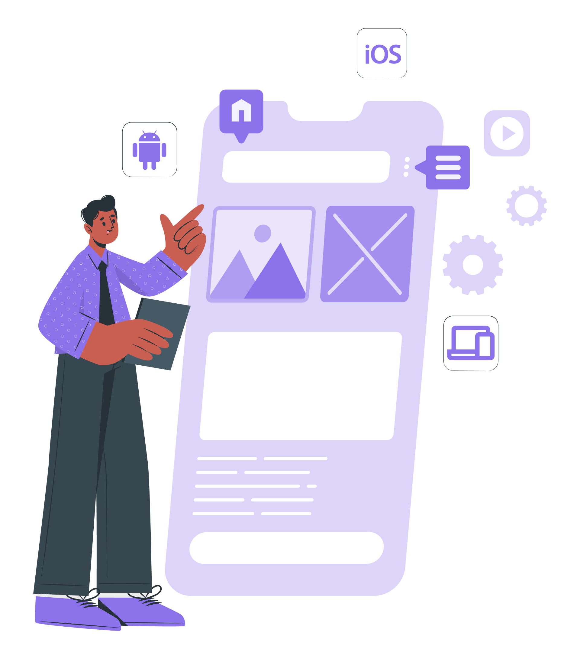Mobile App Android, IOS, Crossplatform Development