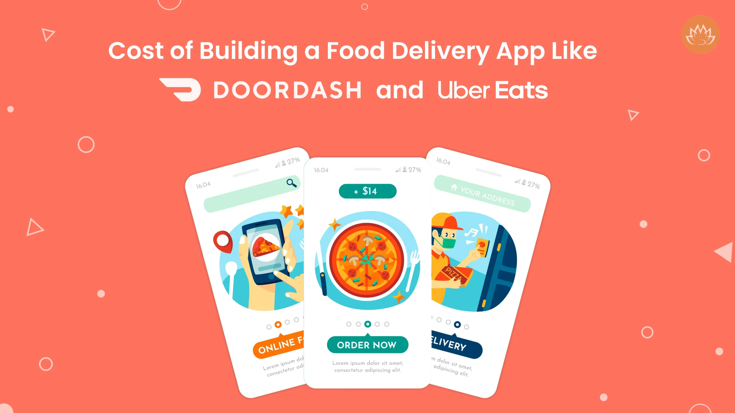 Cost of Building a Food Delivery App Like DoorDash and UberEats