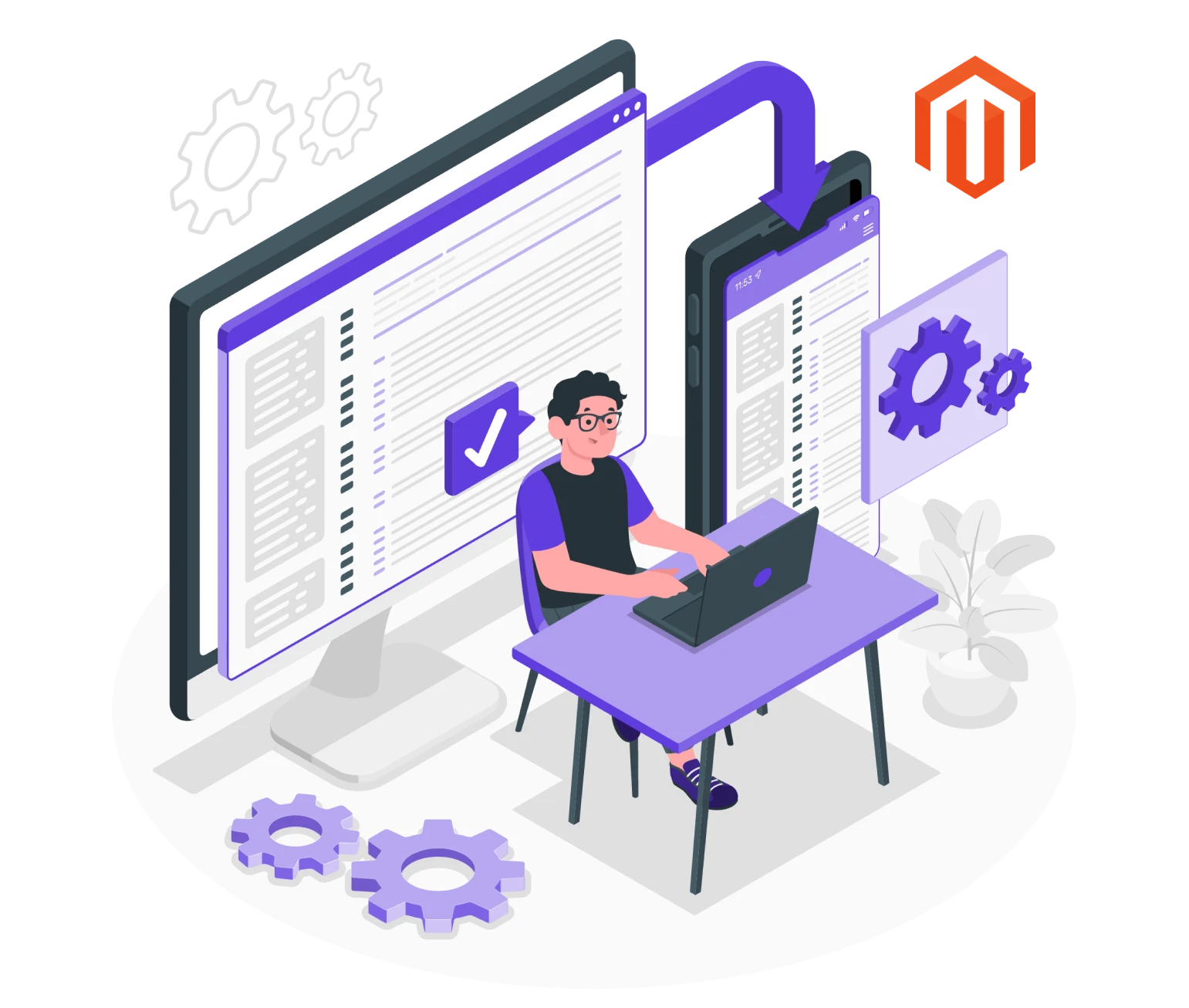 Hire magento developers