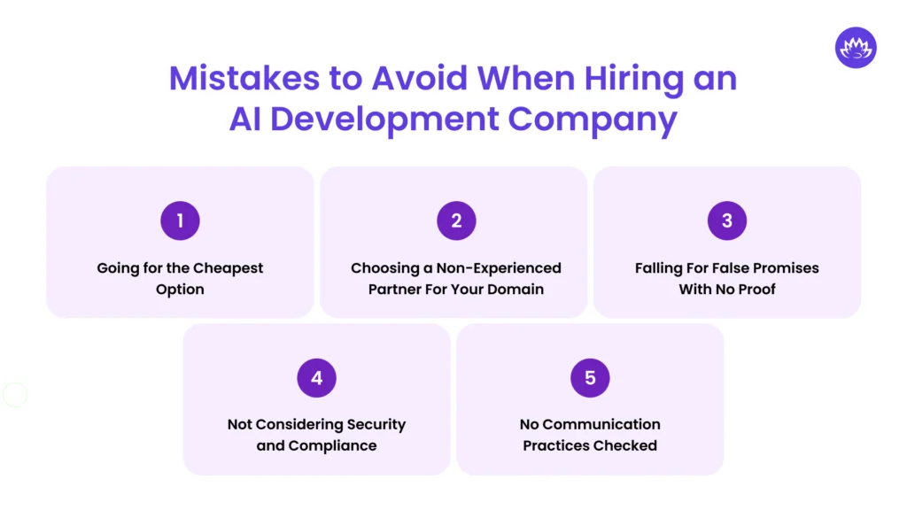 Mistakes to Avoid When Hiring an AI Development Company